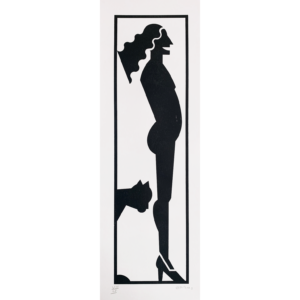 GEORG ETTL, Frau mit Gepard