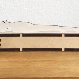 GEORG ETTL, Mensch auf Kiste