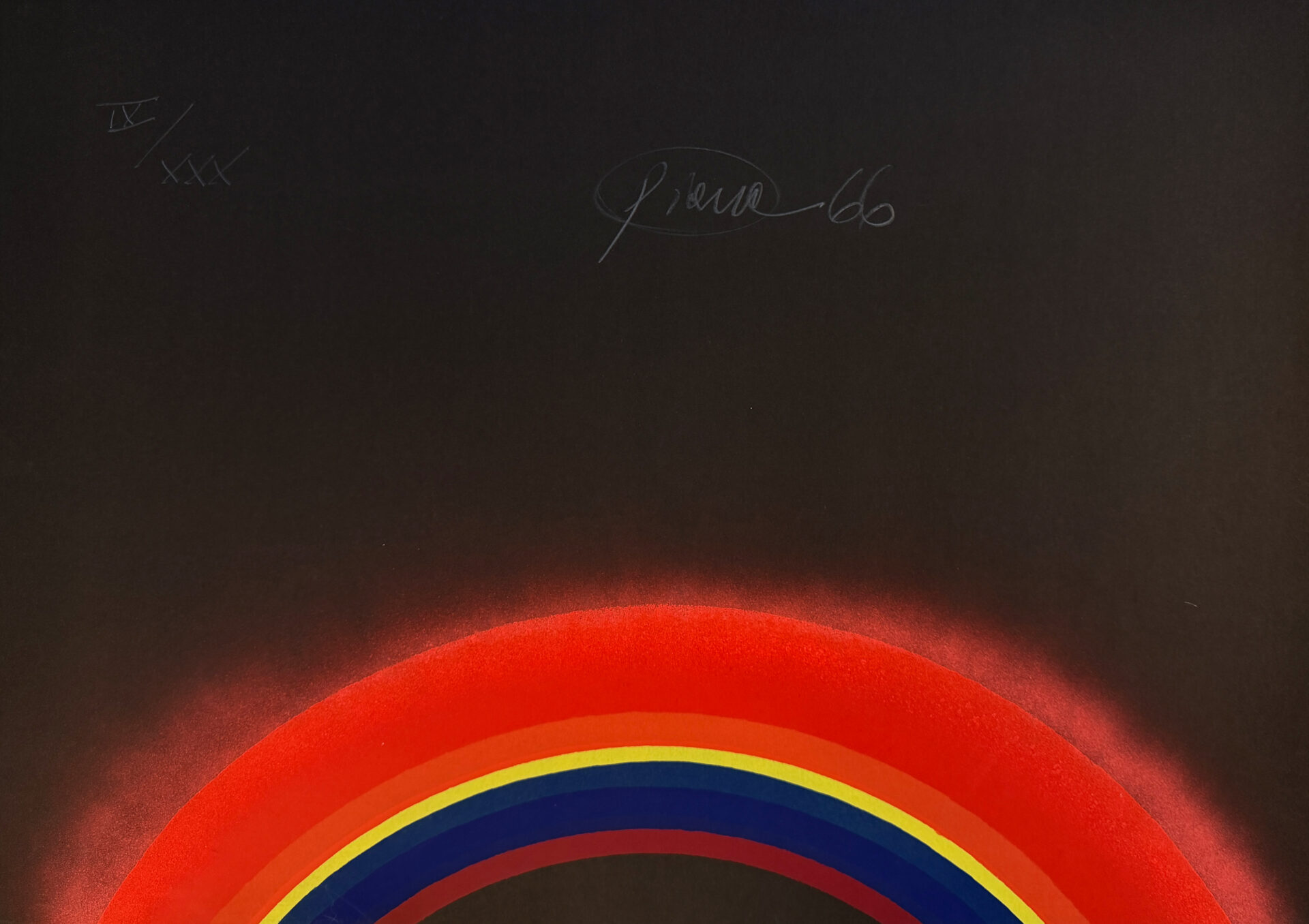 OTTO PIENE, Regenbogen für Hering – Bild 2